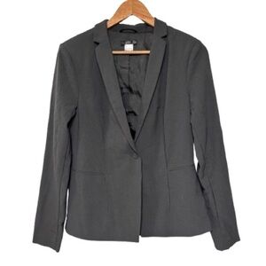 VENUS Dark Grey Single Button Blazer Jacket Size 6